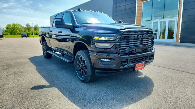 New 2026 Diamond Black Crystal Pearl-Coat Exterior Paint RAM Big Horn image 2