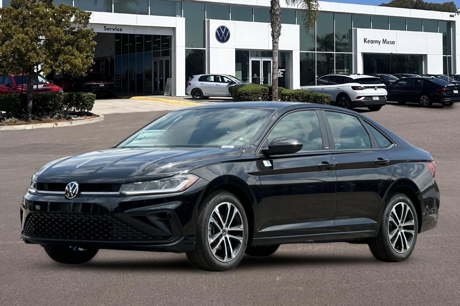 New 2026 Deep Black Pearl Volkswagen 1.5T Sport image 8