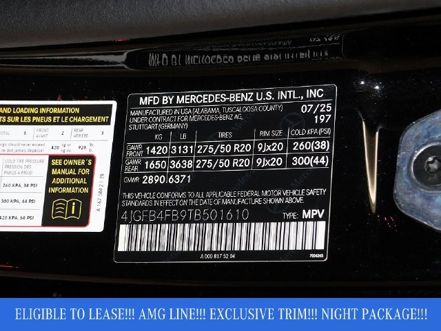 Certified Used 2026 Obsidian Black Metallic Mercedes-Benz GLE 350 image 42