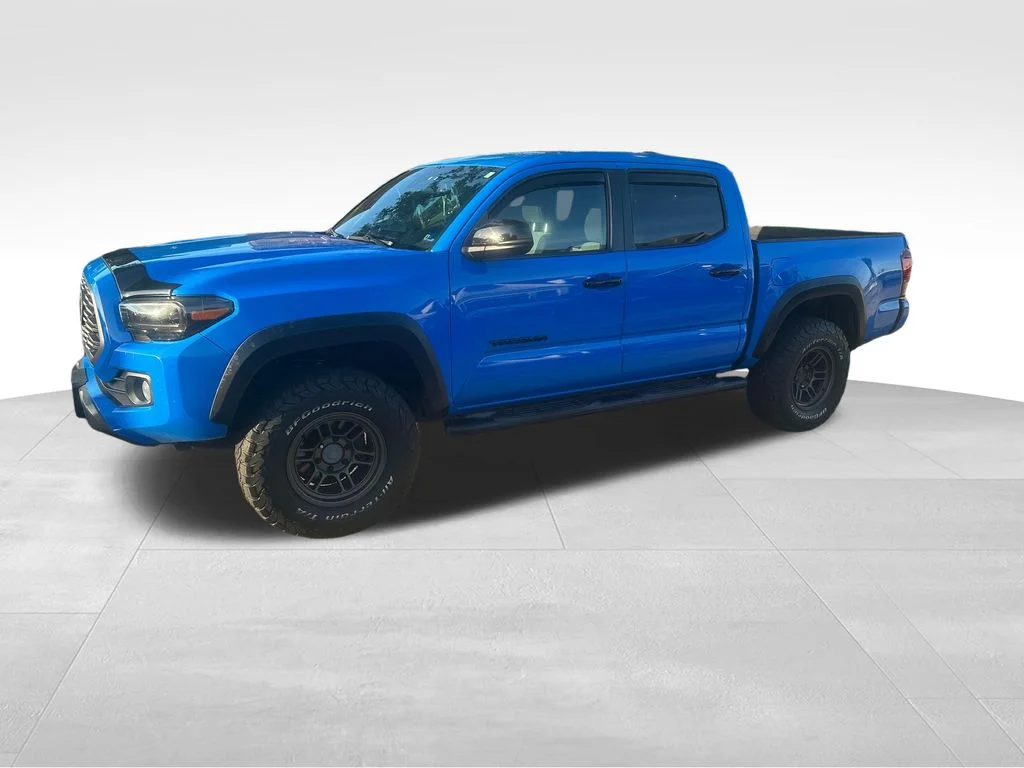 Used 2021 Blue Toyota TRD Off-Road image 3