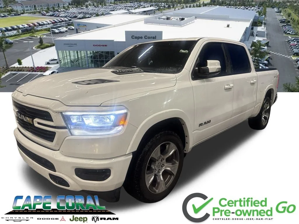 Certified Used 2020 White Ram Laramie image 1