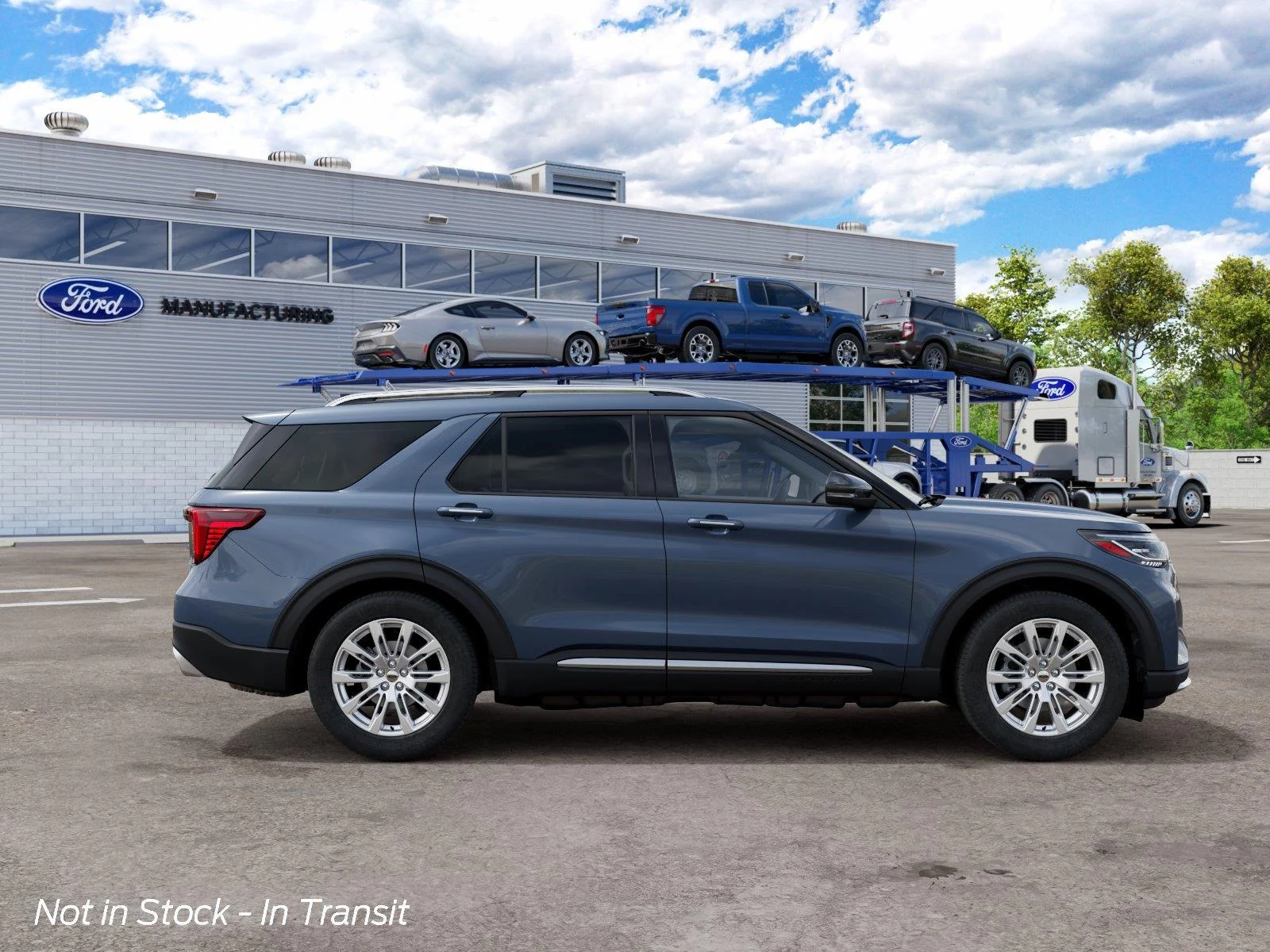 New 2027 Vapor Blue Metallic Ford Platinum™ image 8