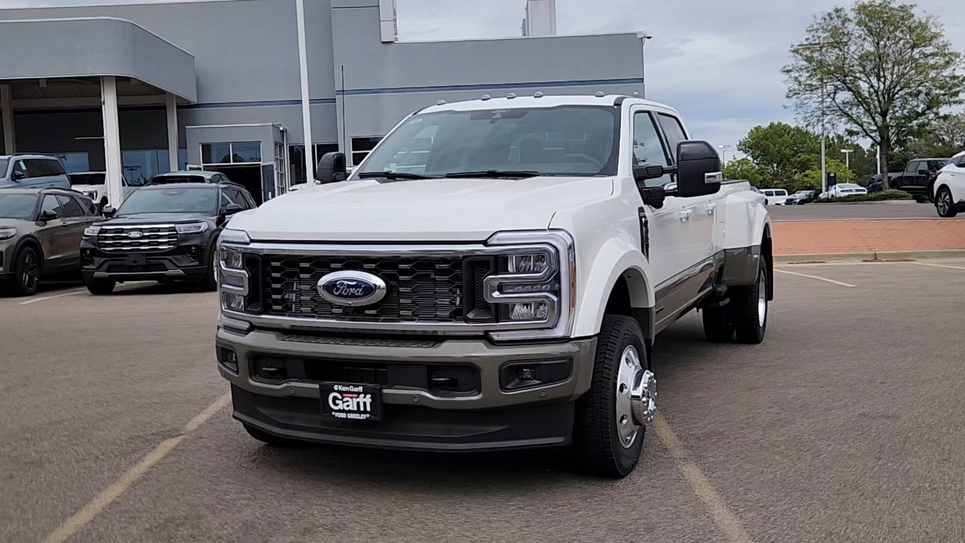 New 2026 Star White Metallic Tri-Coat Ford King Ranch image 3