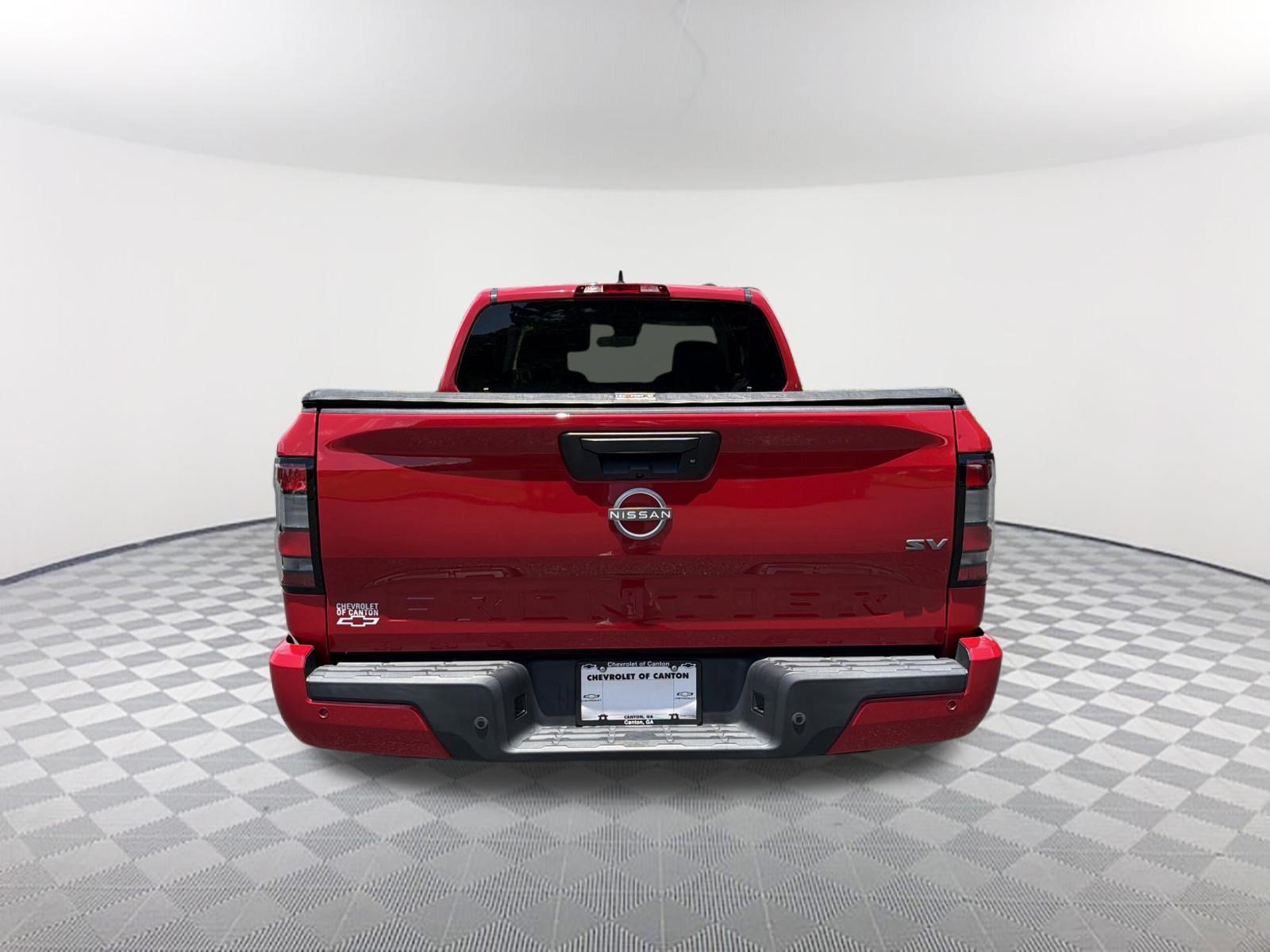 Used 2022 Red Alert Nissan SV image 6