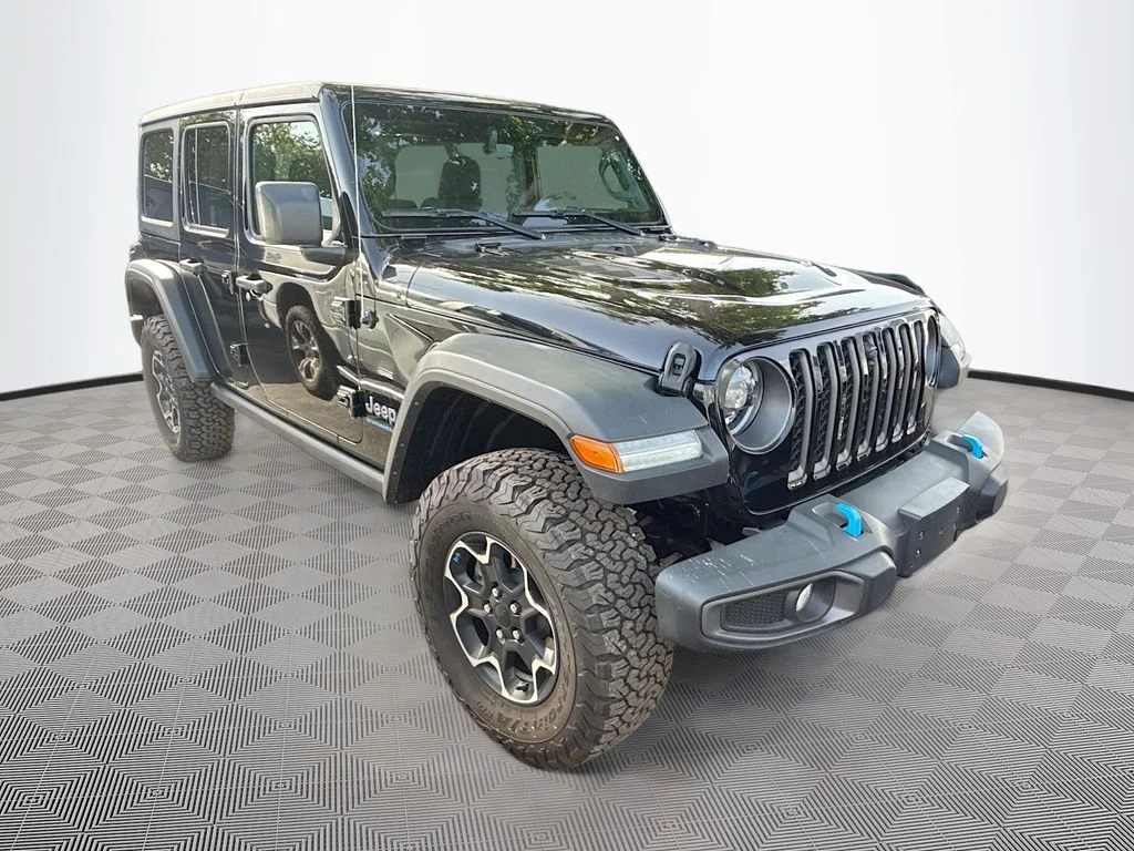 Used 2023 Black Jeep Rubicon 4xe image 4