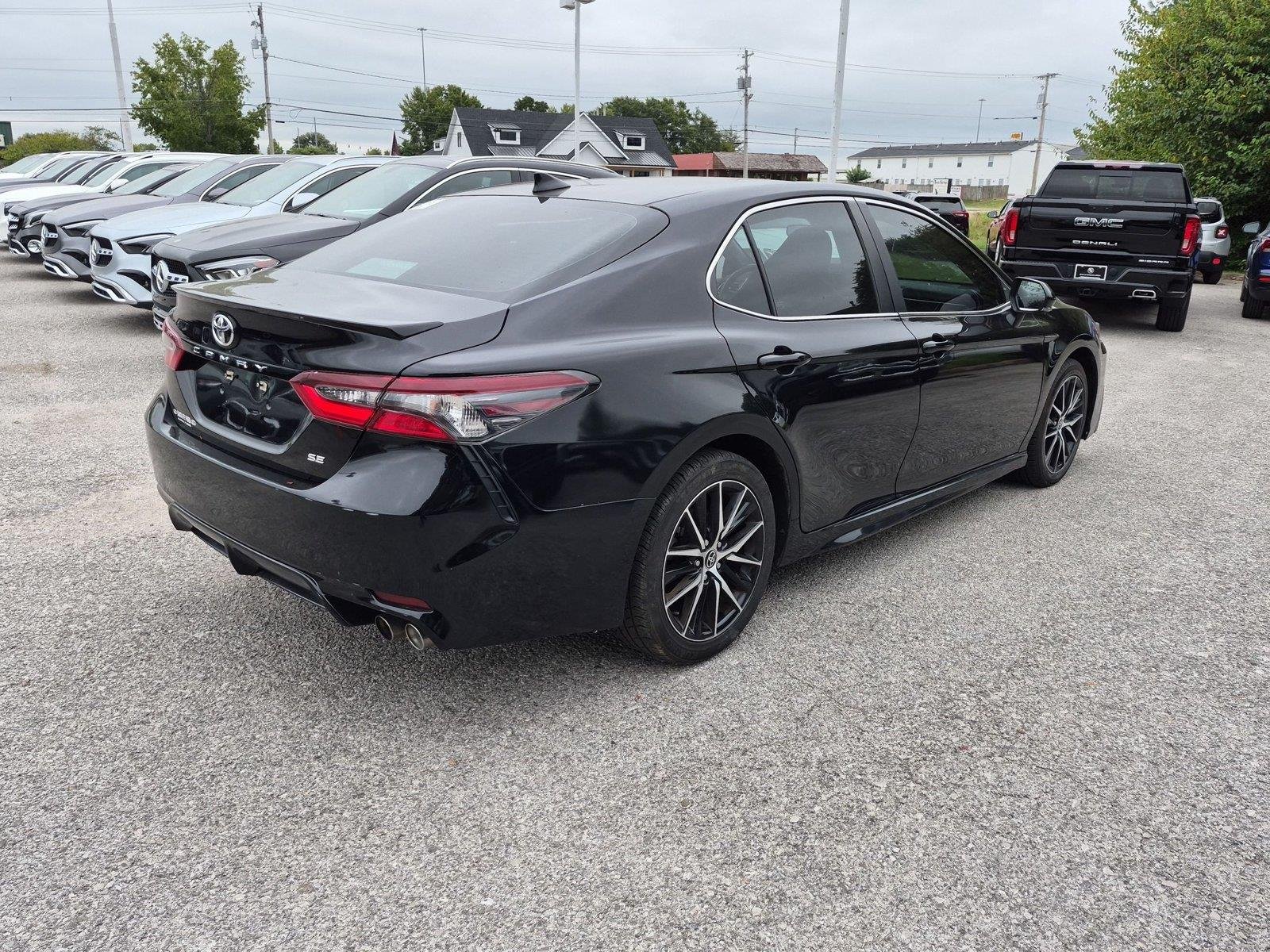 Used 2024 Midnight Black Metallic Toyota SE image 5
