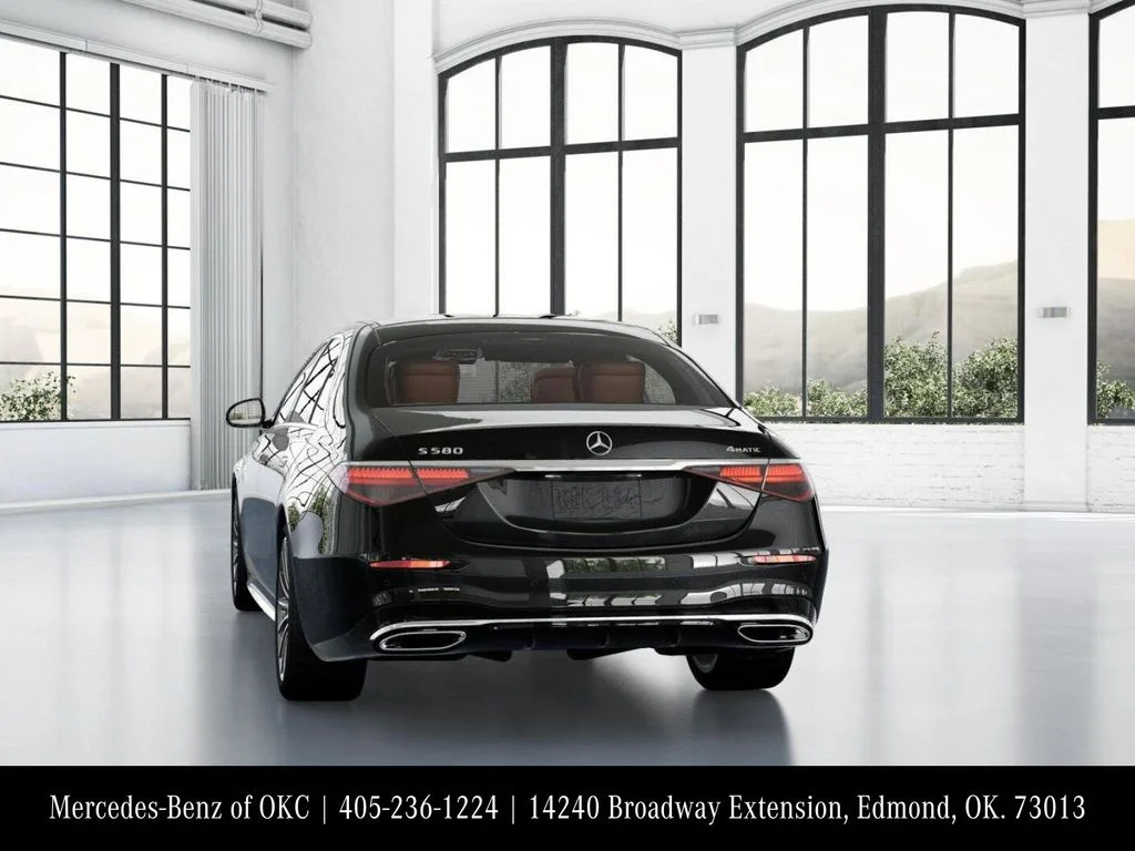 New 2026 Obsidian Black Metallic Mercedes-Benz S 580 image 26