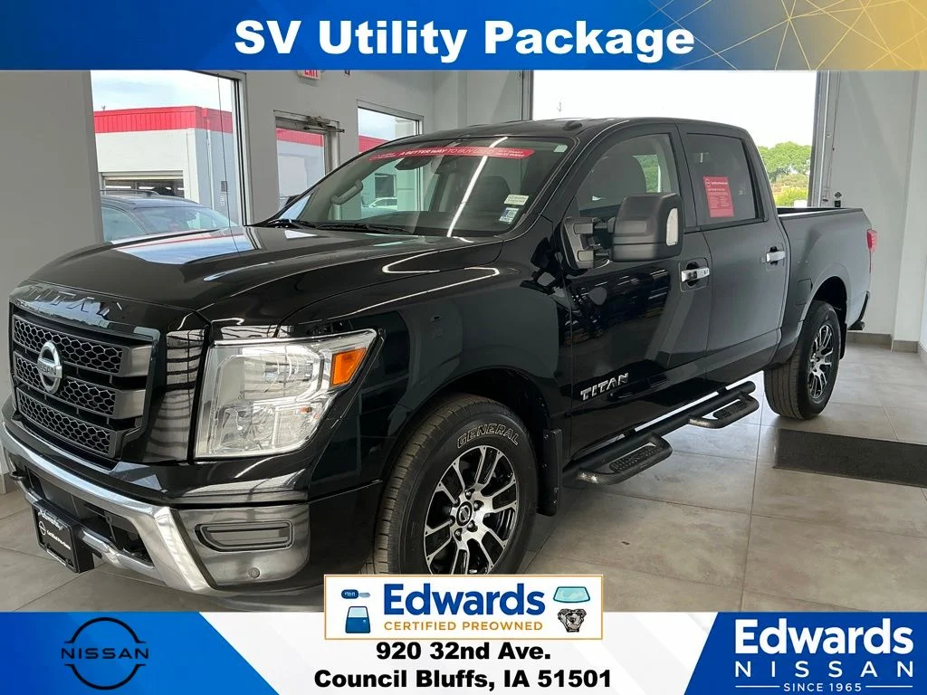 Certified Used 2021 Black Nissan SV image 5