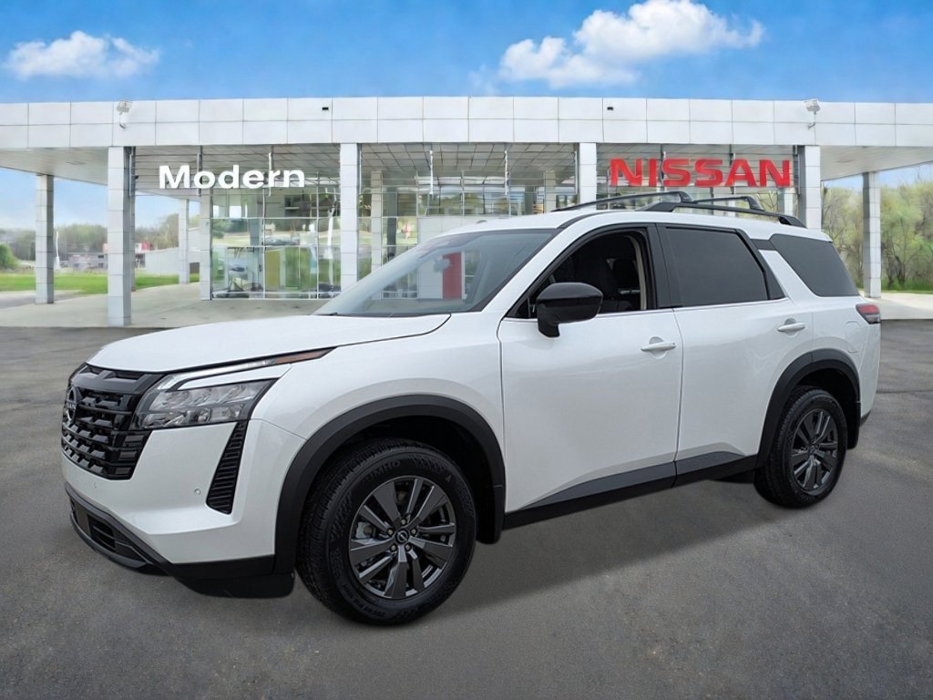 New 2026 Everest White Pearl Tricoat Nissan SV image 1