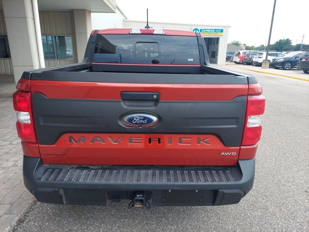 Certified Used 2024 Red Ford Lariat image 6