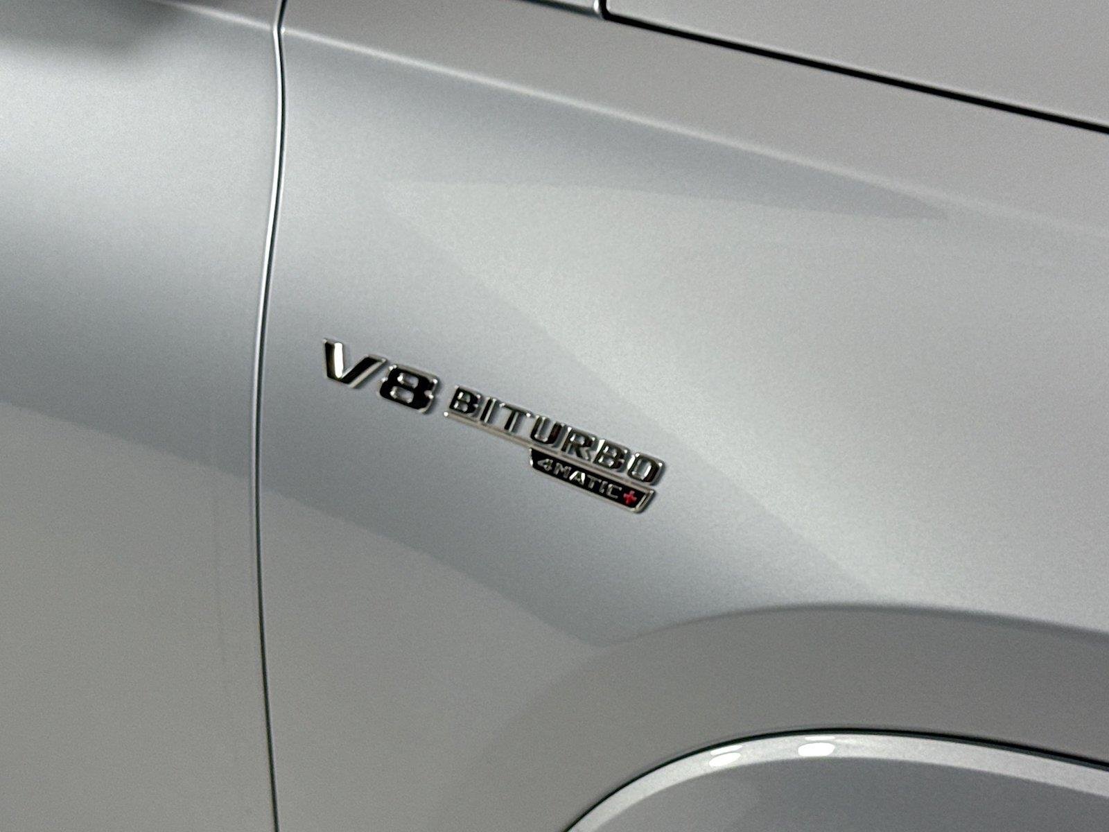 Used 2023 Cirrus Silver Metallic Mercedes-Benz AMG® GLS 63 | Night Pkg | Heated/Cooled Seats image 41