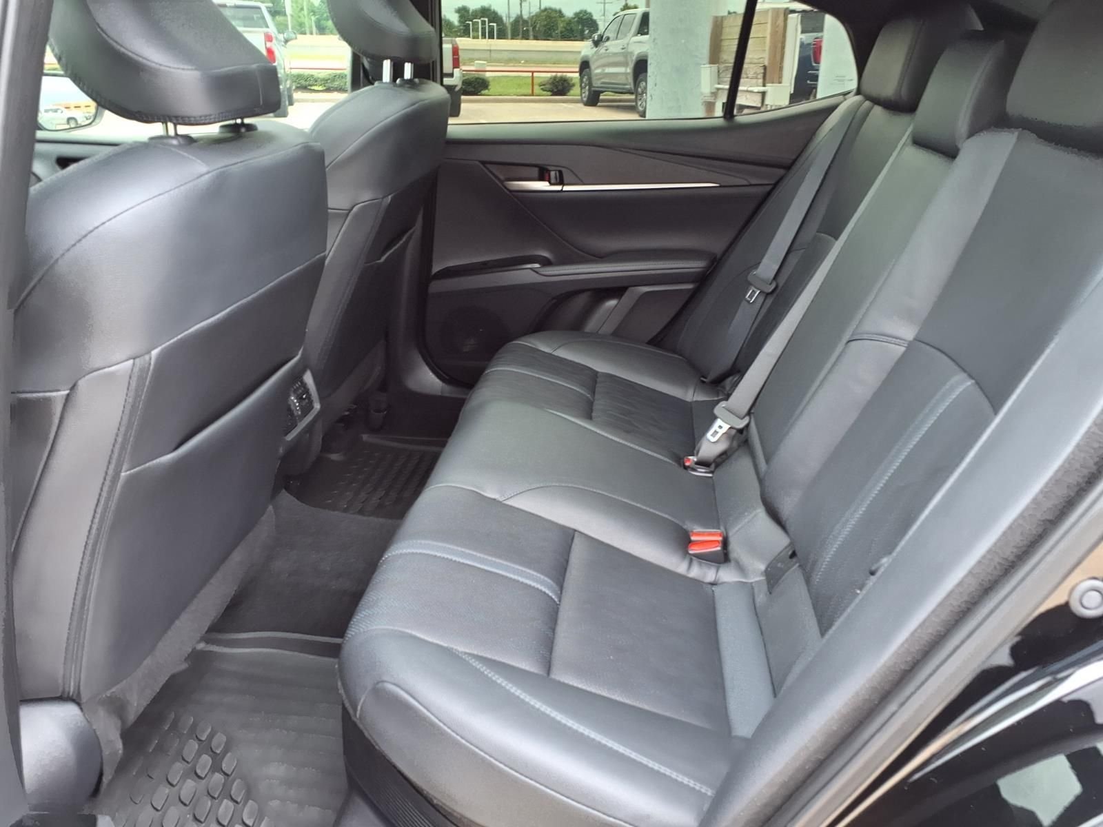 Certified Used 2025 Midnight Black Metallic Toyota XSE image 19