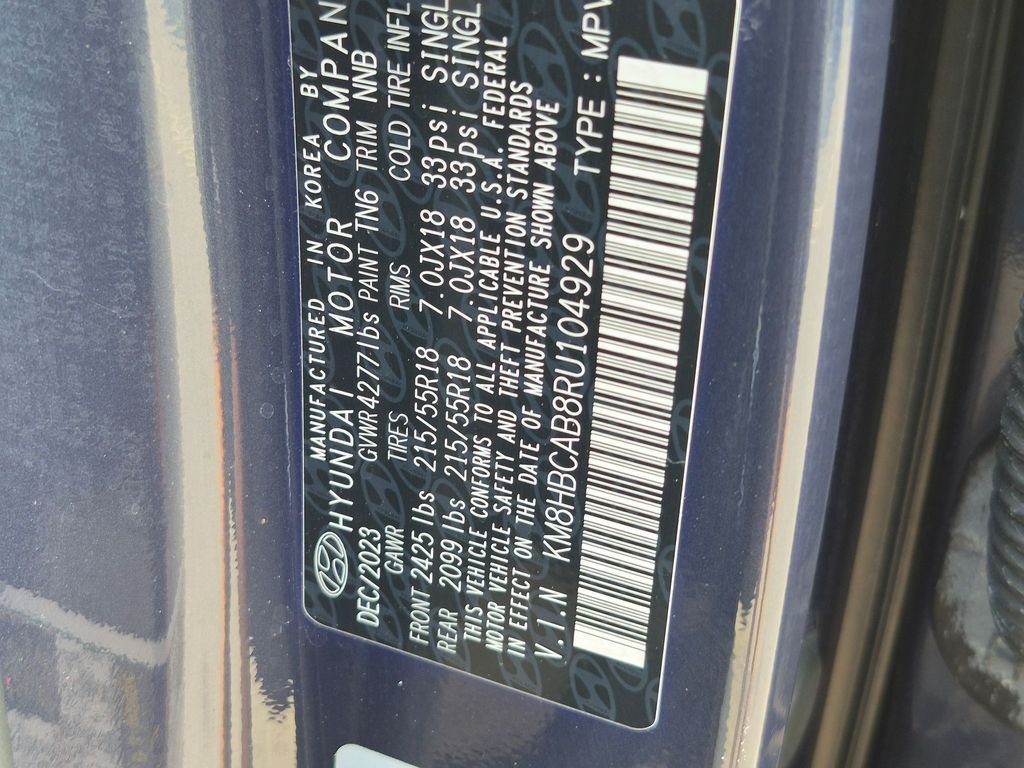 Used 2024 Blue Hyundai SEL image 24
