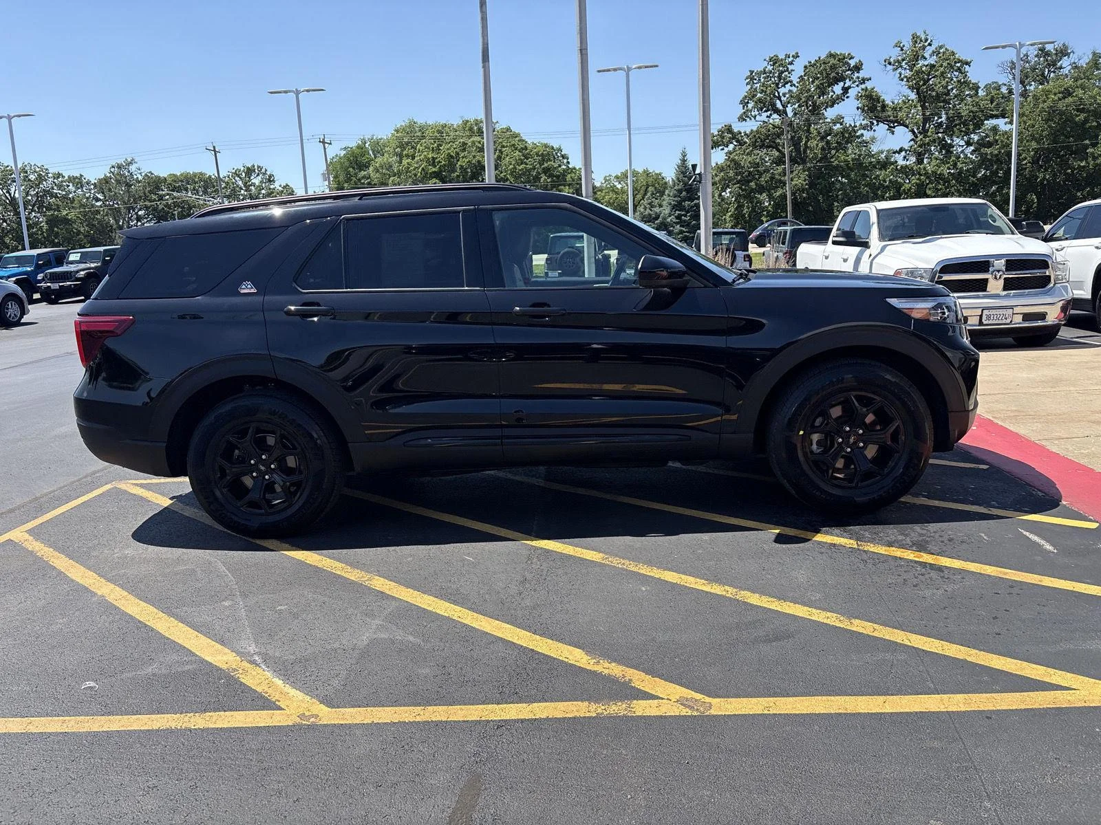 Used 2023 Agate Black Metallic Ford Timberline image 4