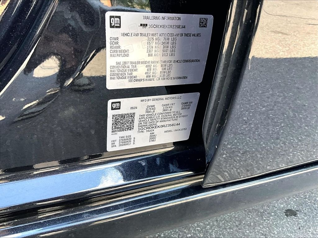 Used 2024 Dark Ash Metallic Chevrolet LT image 36