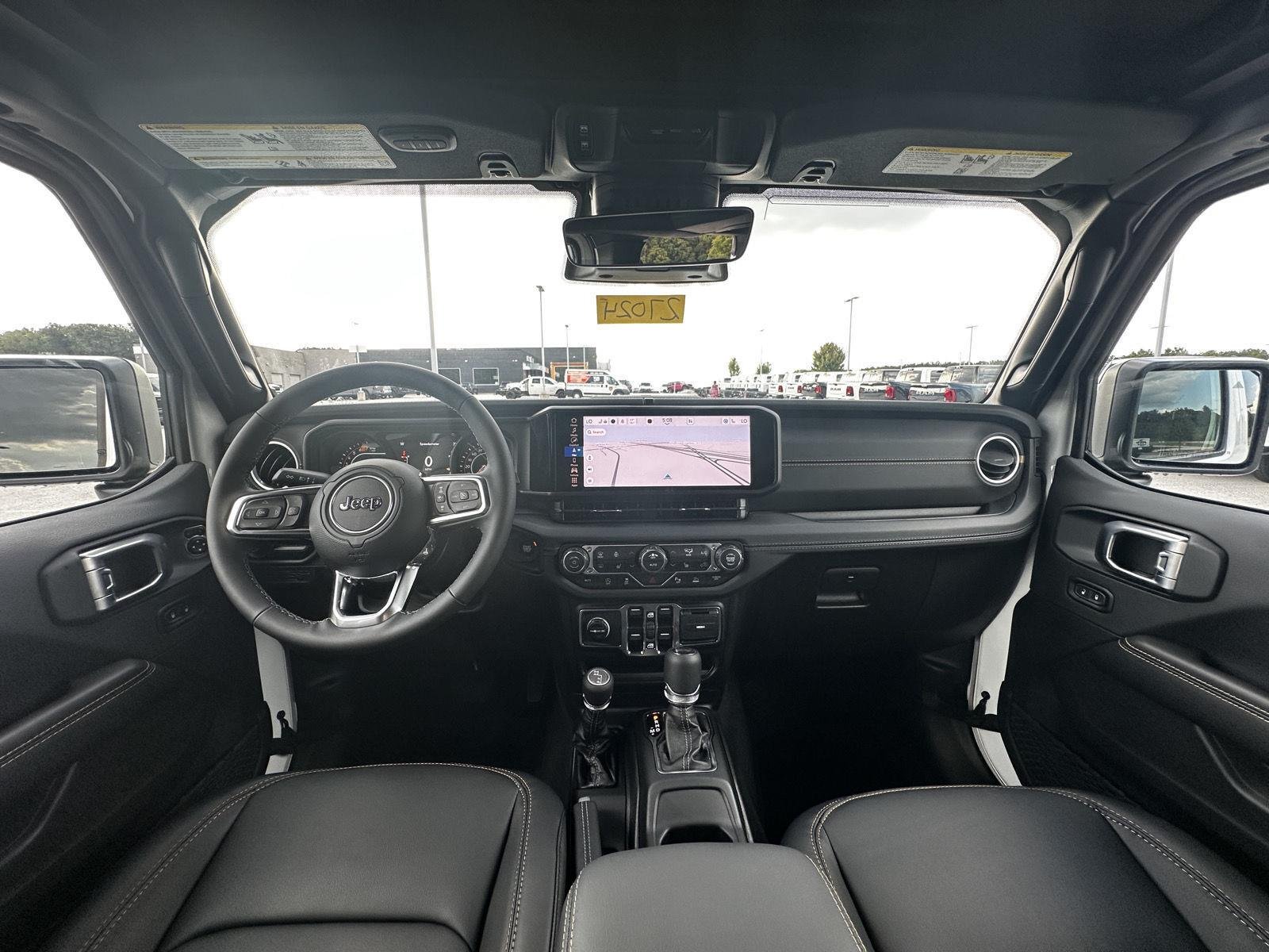 New 2027 Bright White Clear-Coat Paint Jeep Sahara image 11