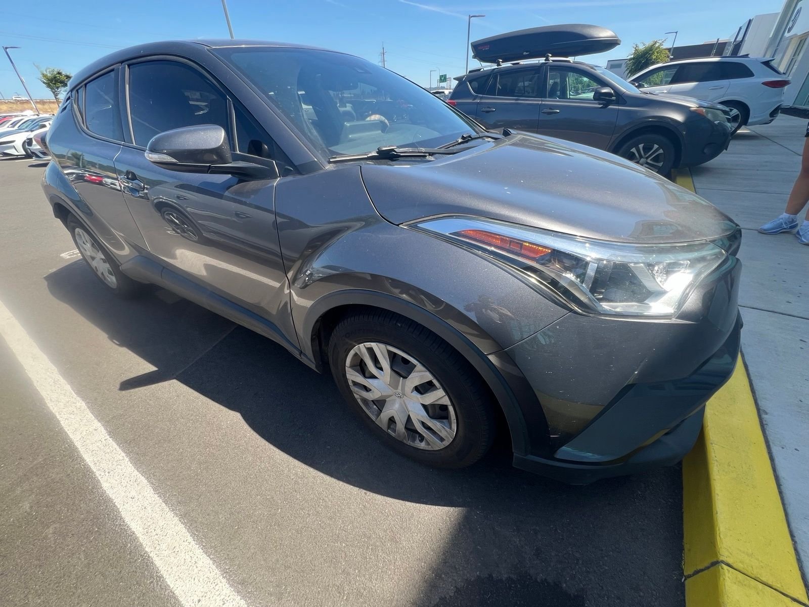 Used 2019 Gray Toyota LE image 8