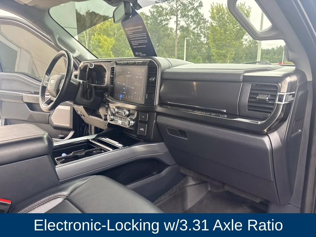 Certified Used 2024 Antimatter Blue Metallic Ford Lariat image 34