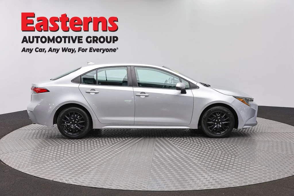 Used 2021 Silver Toyota LE image 4
