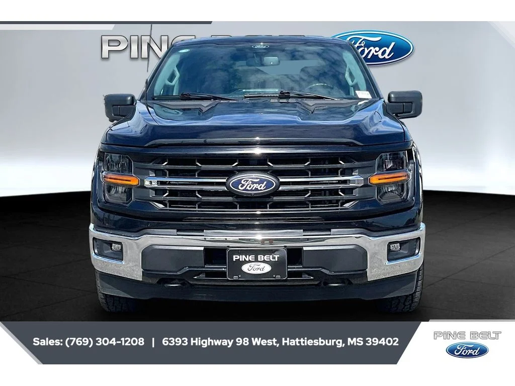 Certified Used 2024 Agate Black Metallic Ford XLT image 3