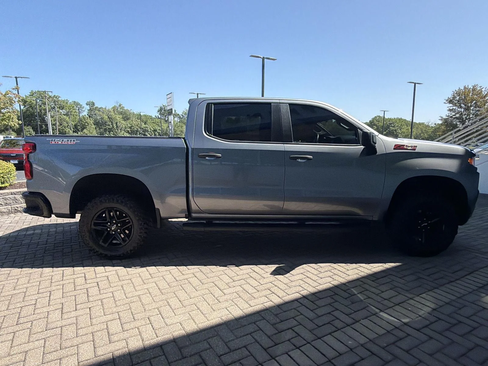 Used 2021 Satin Steel Metallic Chevrolet Custom Trail Boss image 6