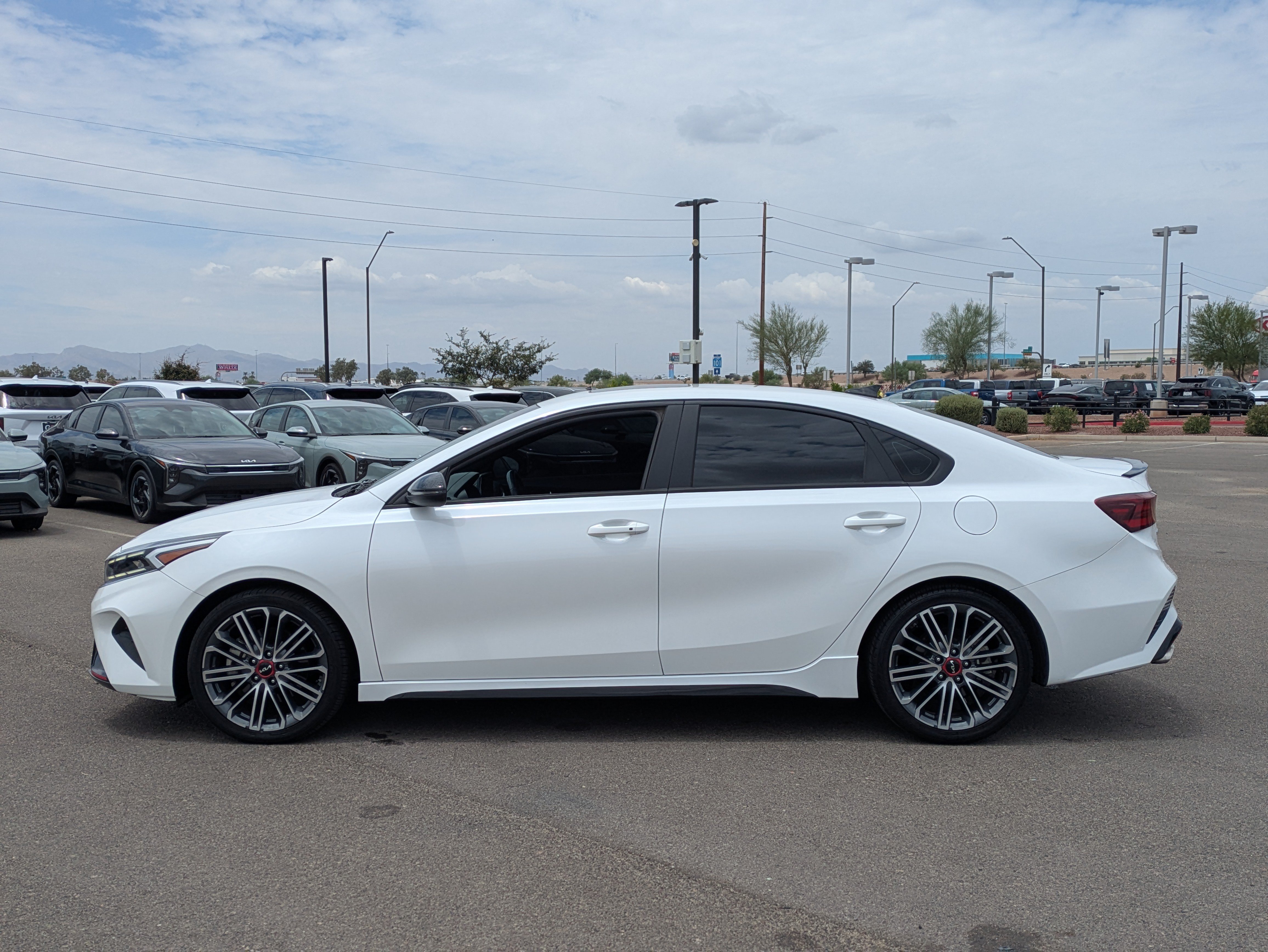 Used 2023 Snow White Pearl Kia GT image 2
