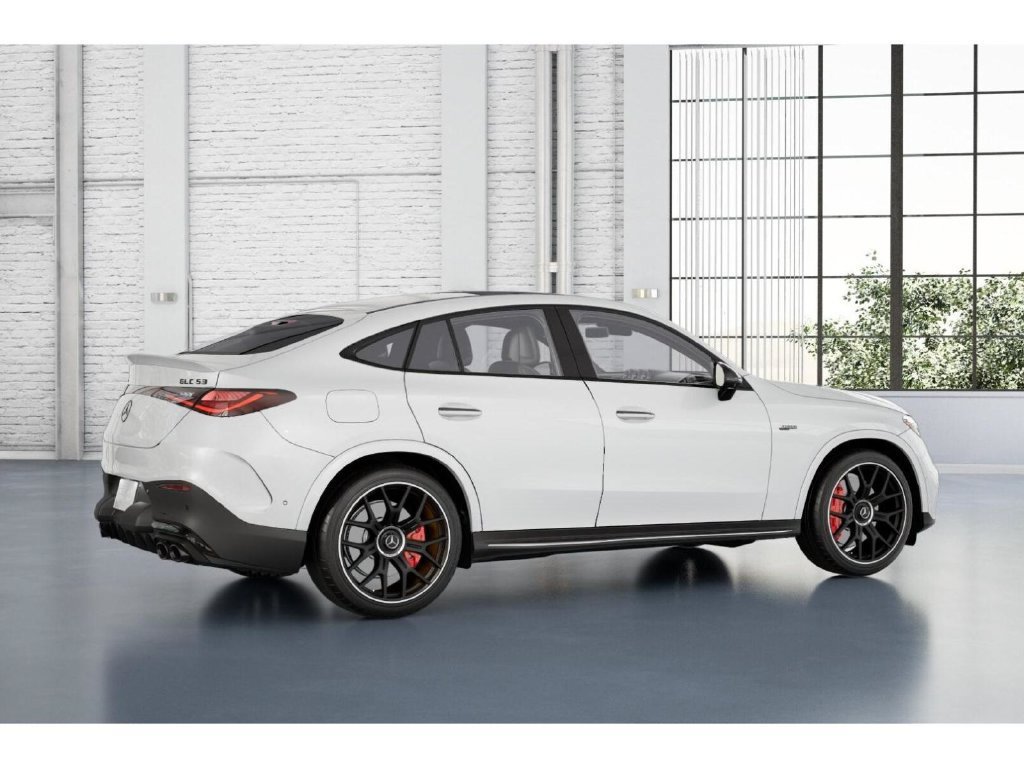 New 2027 MANUFAKTUR Moonlight White Metallic Mercedes-Benz AMG® GLC 53 4MATIC+ Coupe image 61
