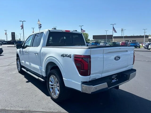 New 2025 Star White Metallic Tri-Coat Ford Lariat® image 8