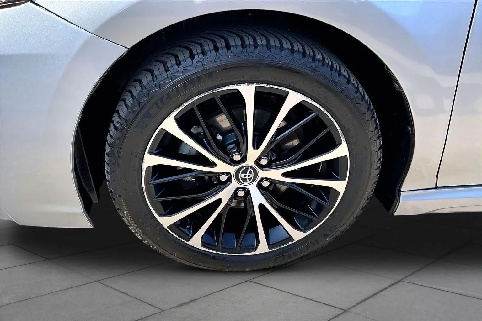 Used 2020 Celestial Silver Metallic Toyota SE image 11