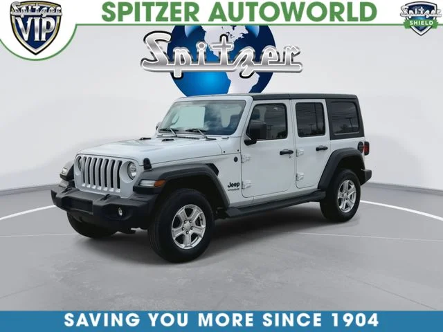 Used 2022 White Jeep Unlimited Sport S image 5