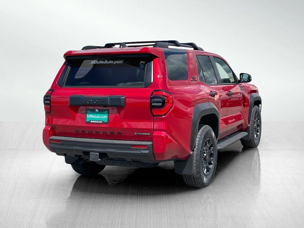 New 2026 Supersonic Red Toyota Hybrid TRD Off Road Premium image 3