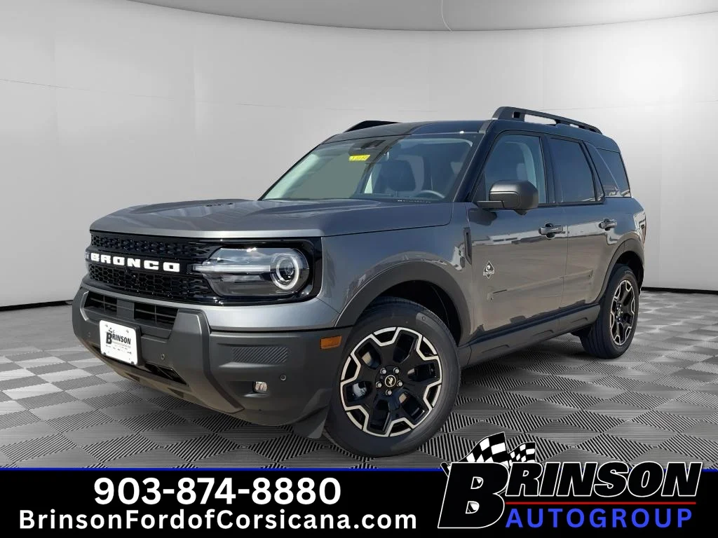 New 2026 Carbonized Gray Metallic Ford Outer Banks® image 1
