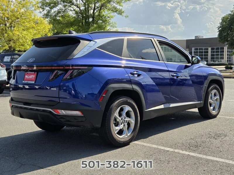 Used 2022 Intense Blue HYUNDAI SEL AWD image 5