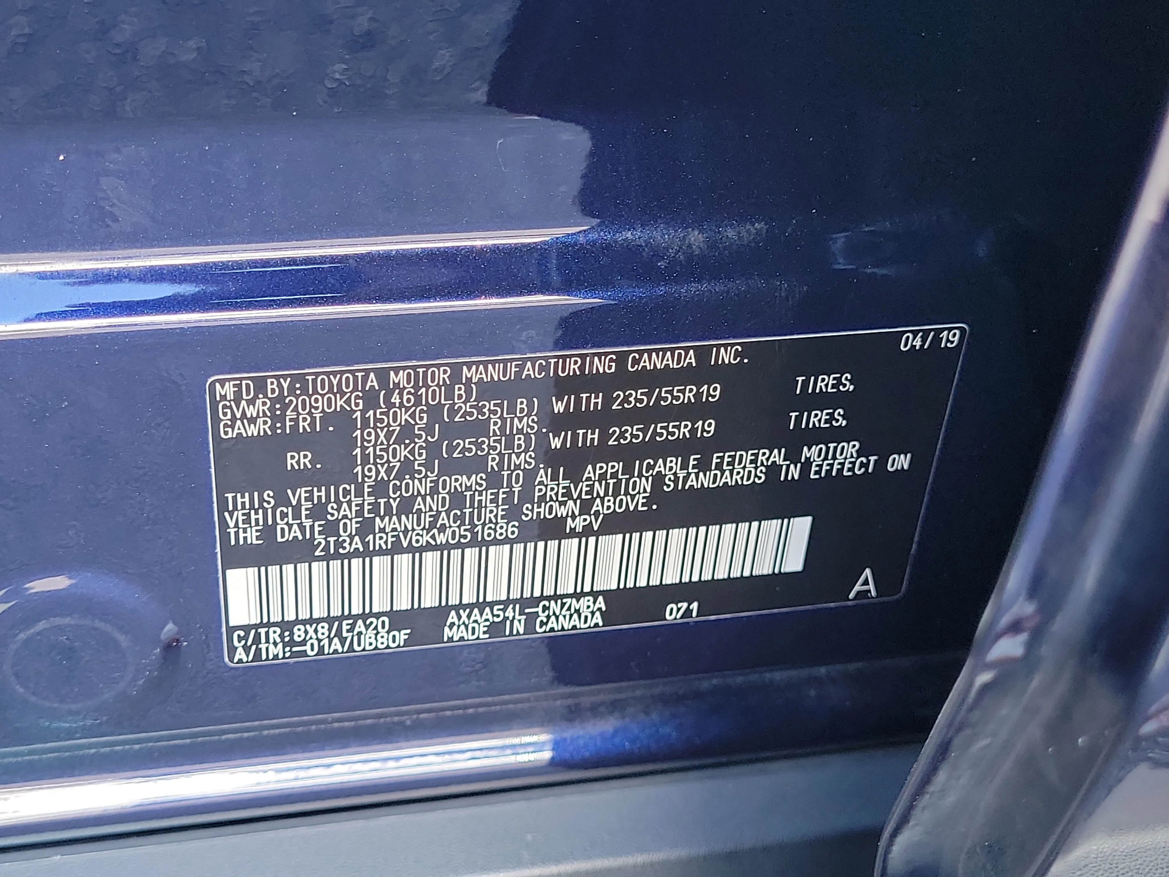 Used 2019 Blueprint Toyota XLE Premium image 34