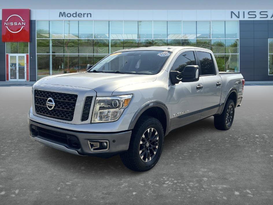Used 2019 Brilliant Silver Metallic Nissan PRO-4X image 1