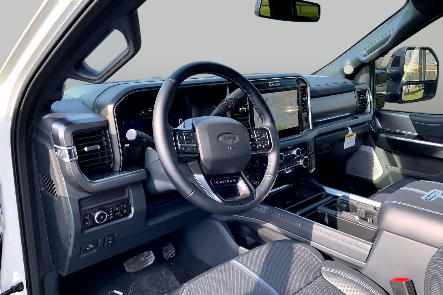 New 2026 Star White Metallic Tri-Coat Ford F-350® Platinum® image 6