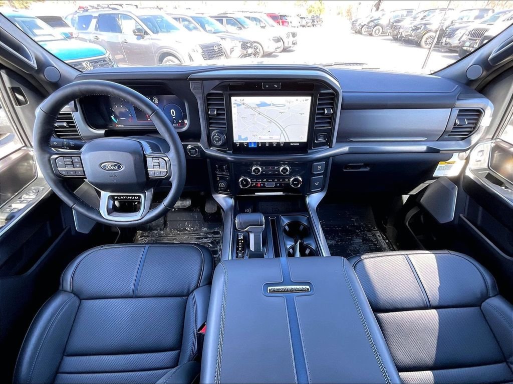 New 2025 Agate Black Metallic Ford Platinum image 12