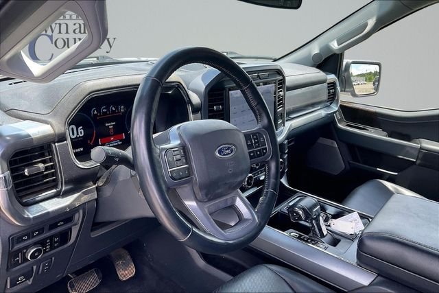 Used 2023 Iconic Silver Metallic Ford Lariat image 12