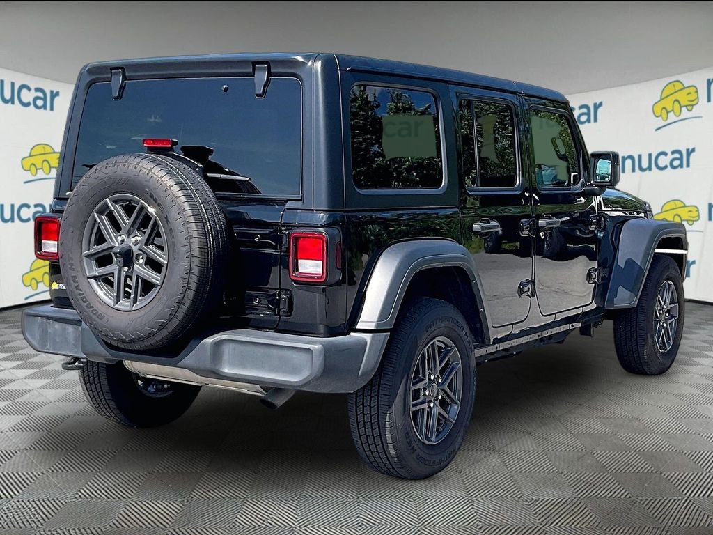Used 2024 Black Clearcoat Jeep Sport S image 6