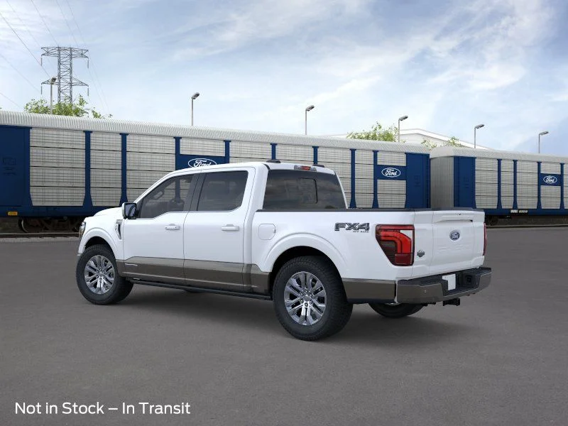 New 2026 Star White Metallic Tri-Coat Ford King Ranch image 5