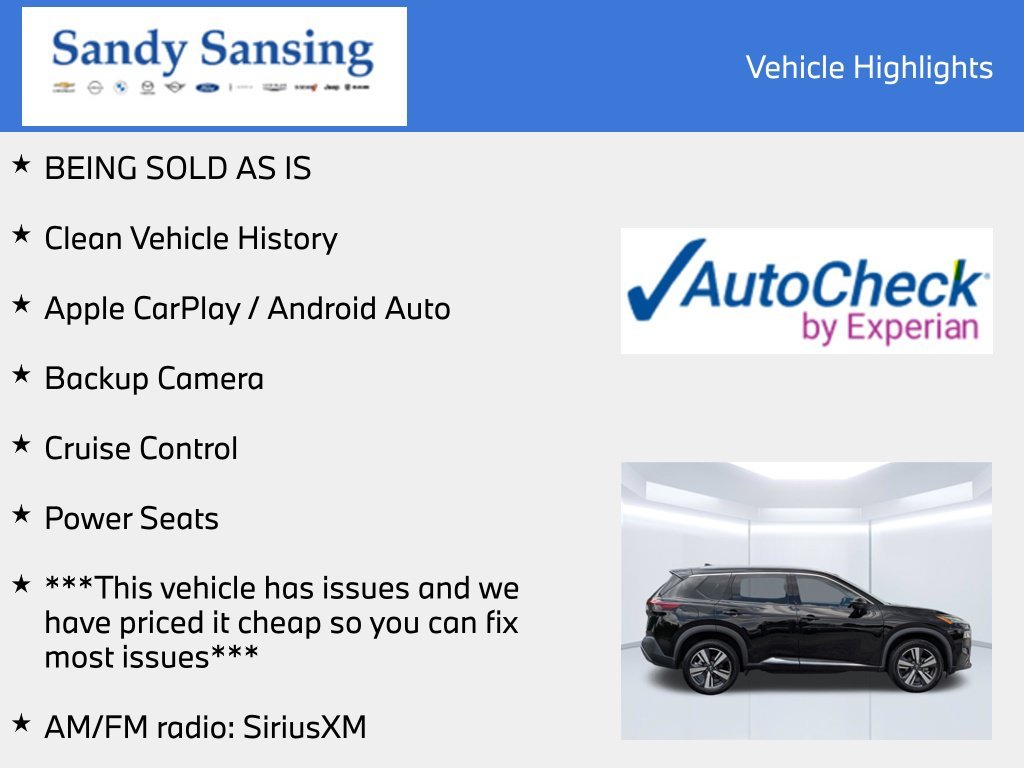 Used 2023 Black Nissan SL image 8