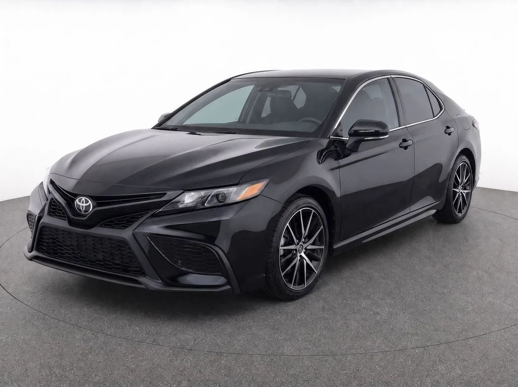 Used 2024 Black Toyota SE image 1