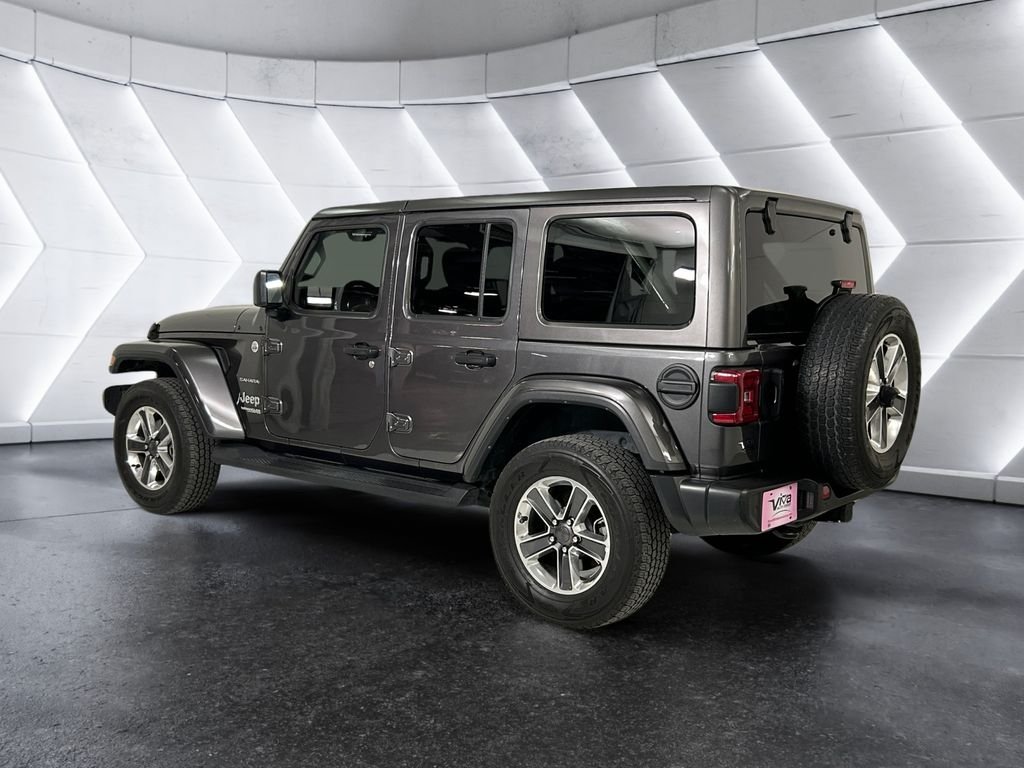 Used 2021 Gray Jeep Unlimited Sahara image 6