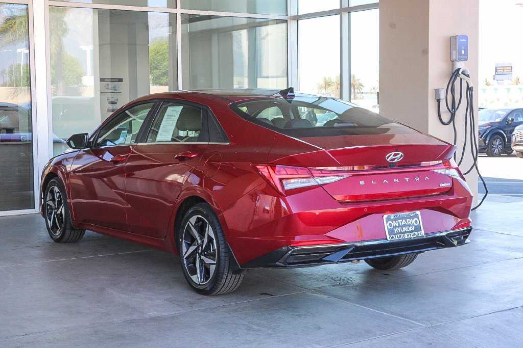 Certified Used 2023 Red Hyundai Limited image 7