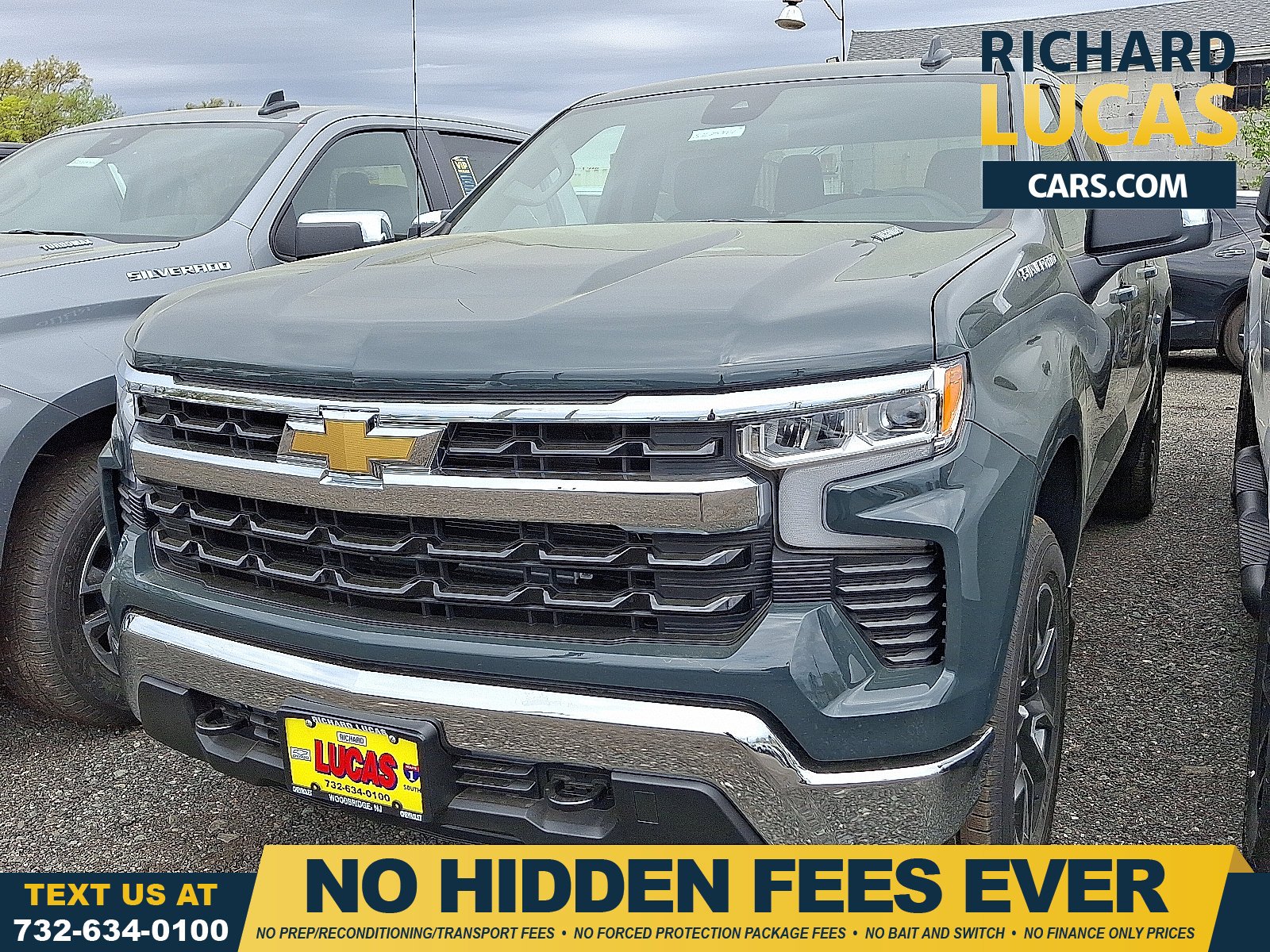 Cypress Gray 2026 Chevrolet Silverado 1500 Pickup Truck Four-Wheel Drive