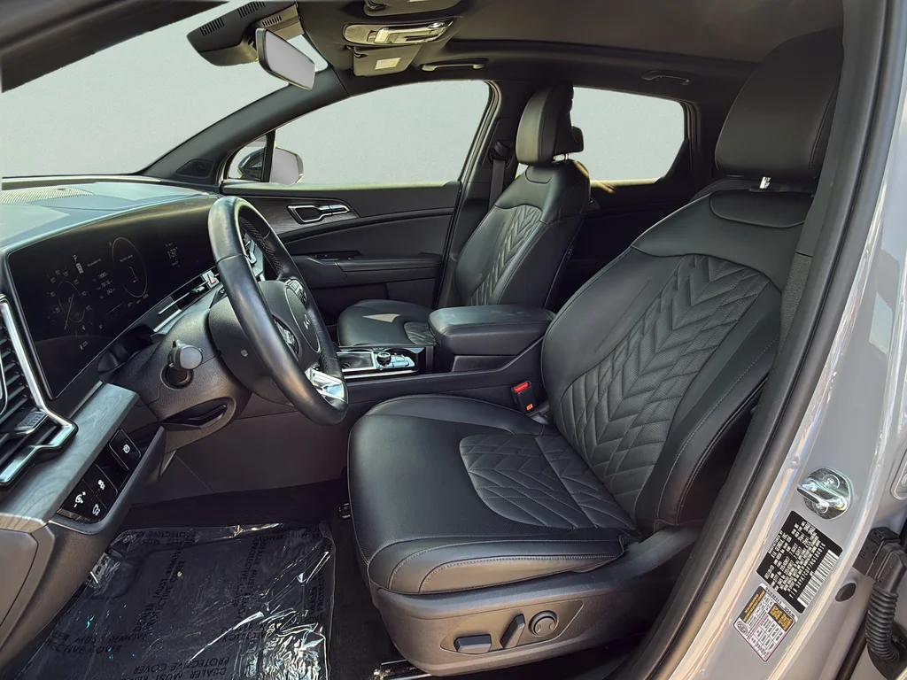 Certified Used 2024 Wolf Gray/Ebony Black Roof Kia X-Pro Prestige image 26