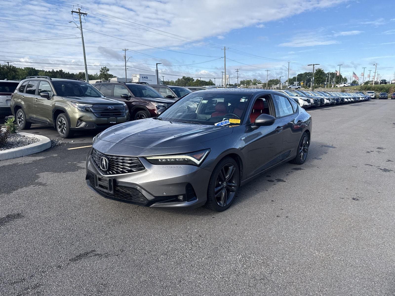 Used 2023 Liquid Carbon Metallic Acura w/A-Spec Technology Package image 6