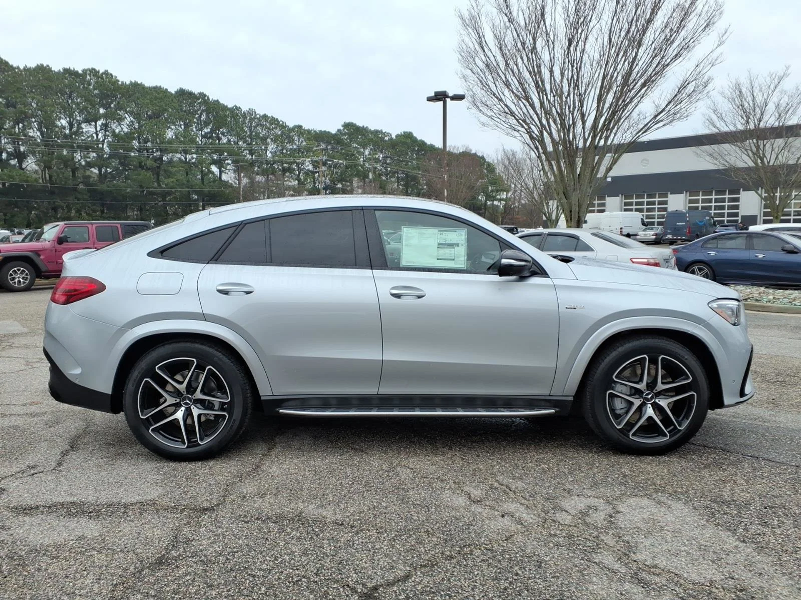 New 2026 Cirrus Silver Metallic Mercedes-Benz AMG® GLE 53 4MATIC+ Coupe image 44