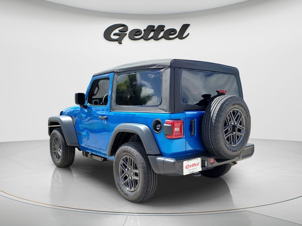 New 2026 Hydro Blue Pearl-Coat Exterior Paint Jeep Sport S image 6
