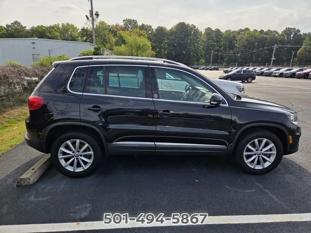 Used 2017 Black Volkswagen 2.0T Wolfsburg Edition image 4